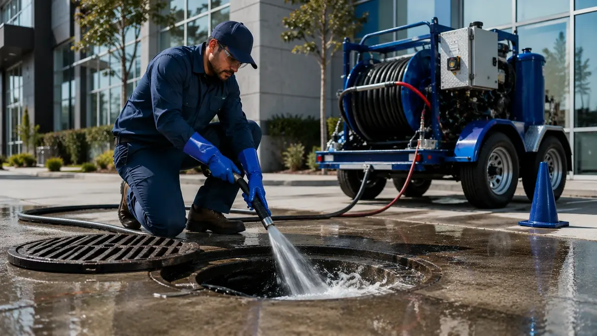 Commercial Hydro Jet Drain Cleaning in Sun Valley