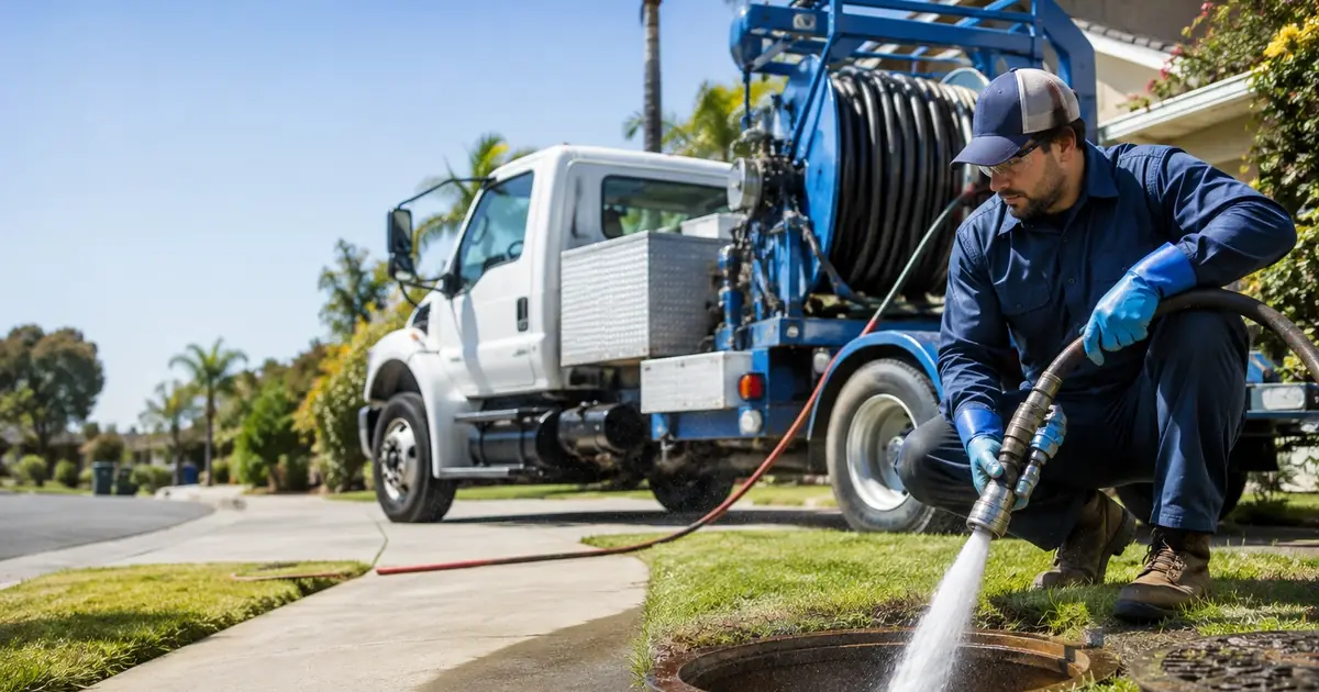 Hydro jet sewer cleaning Sun Valley