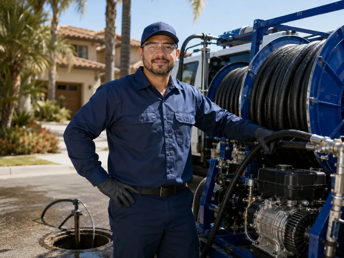 Hydro jet sewer cleaning in Sun Valley
