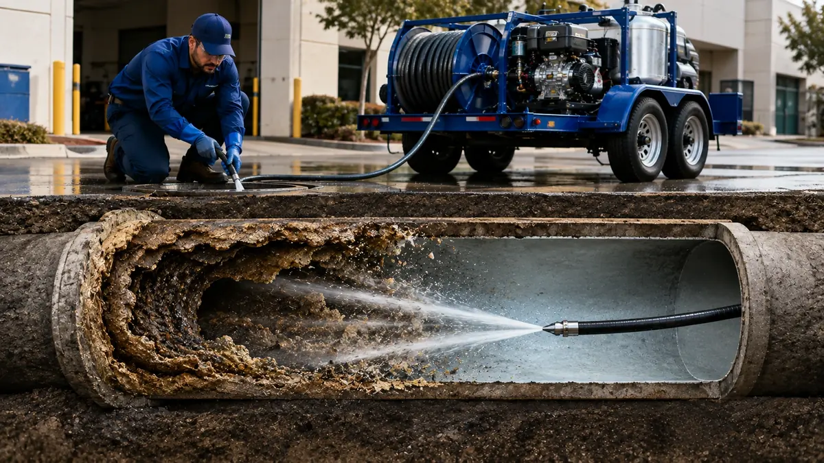 Sewer Pipe Descaling in Sun Valley
